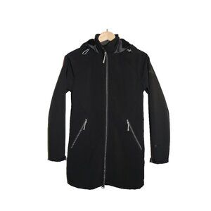 🔴 LAST CHANCE 🔴 McKinley Glorieta Black Mid Length Soft Shell Light Jacket